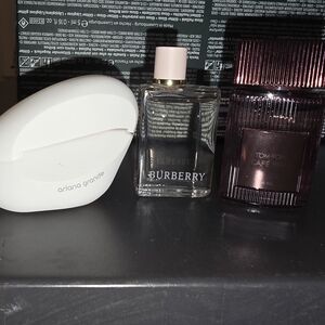Ariana Grande, Tom Ford And  Burberry Fragrance Minis